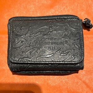 Harley-Davidson Black Embossed Wallet